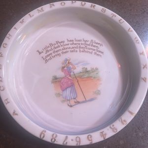 Little Bo peep children’s bowl made in Germany